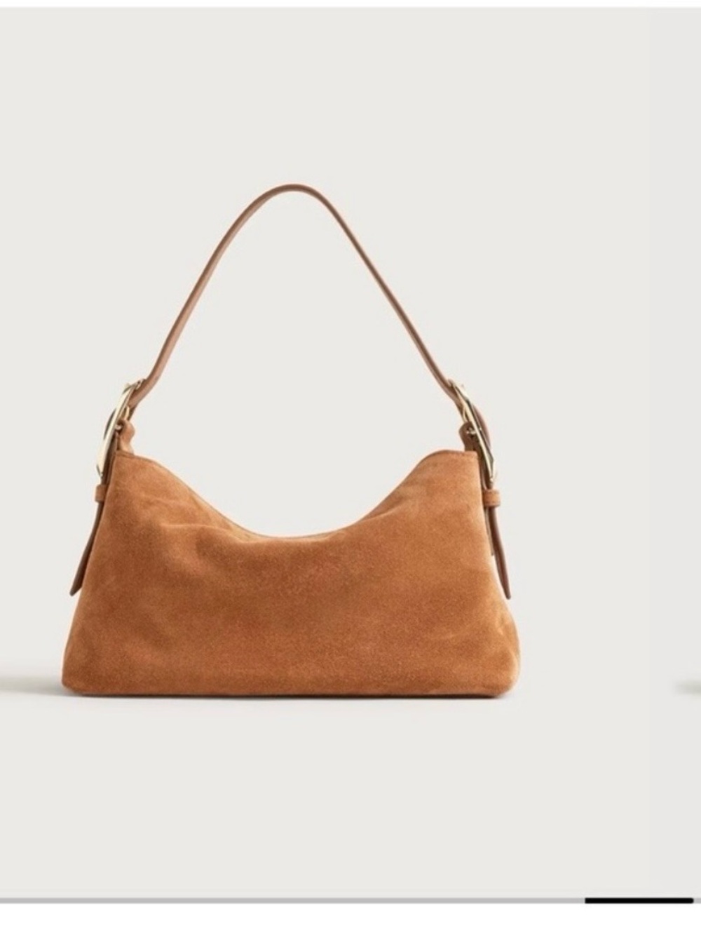 J. Crew NWT Chestnut Suede Shoulder Bag
